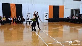 Hannah amp Ryan  Champion Freestyle Spotlights Final  Ceroc CNZ Championships 2022 [upl. by Trisha]