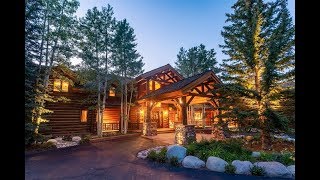 Stately Mountain Lodge in Aspen Colorado  Sothebys International Realty [upl. by Reg]