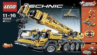 LEGO Technic  Instruction For 42009  Mobile Crane MK II NEW [upl. by Muldon307]