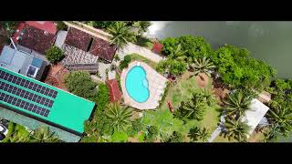 Stunning Aerial Tour of Lake n River Resort Munroe Island Kollam [upl. by Garate]