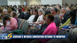 Jehovah’s Witness convention returns to Memphis [upl. by Hillegass]