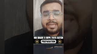 RBI Grade B Depr 2025 Batch  RBI Grade B Depr Economics Preparation  By Sahil Arora Sir shorts [upl. by Letch]