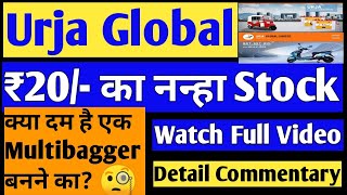 Urja Global Latest News 👈urja global share price🎯 urja global share analysis 🧐urja global share👈urja [upl. by Rundgren695]