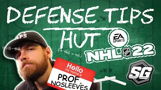 BEST DEFENSE TIPS FOR NHL 22 HUT [upl. by Harold532]