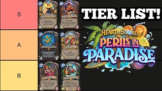 A tier list of every LEGENDARY from Perils in Paradise [upl. by Nitsirc]