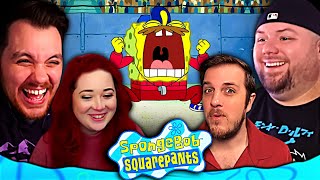 We Watched Spongebob Season 3 Episode 15 amp 16 For The FIRST TIME Group REACTION [upl. by Oidgime375]