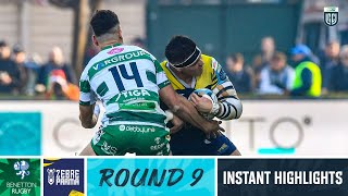 Benetton v Zebre Parma  Instant Highlights  Round 9  202324 [upl. by Donegan451]