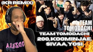 チーム友達  TEAM TOMODACHI KR Remix REACTION [upl. by Tews]