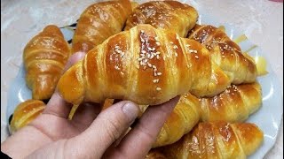 СУПЕРКРУАССАНЫ без возни💯Самый лекий способ Delicious croissantsKruvasan tatli poğaça😍 [upl. by Neyuh324]