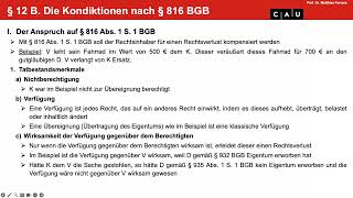 Schuldrecht BT – Folge 27 Ansprüche aus § 816 BGB Fall zur unberechtigten Untervermietung [upl. by Deb]