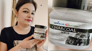 BIOCARE CHARCOAL SCRUBCHARCOAL FACE SCRUBHONEST REVIEW OF CHARCOAL SCRUBBIOCARE FOR FACE amp BODY [upl. by Enifesoj]