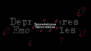 DEPREDADORES EMOCIONALES narcisismo manipuladores lovebombing [upl. by Nauqit957]