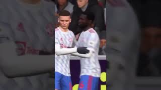 Florian Wirtz goal Southampton vs Manchester United English premier league FIFA 22 career mode [upl. by Featherstone863]