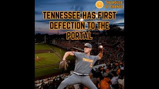 Tennessee Baseball The Vols Have First Defection to the Portal [upl. by Ynehpets]