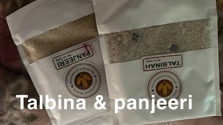 Talbina or pnjeeri mngwa li\\ 1month bad is k review de gy talbinarecipe panjeerirecipe [upl. by Mendez974]