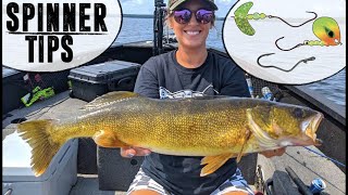 GUARANTEED Walleye Fishing Tips to Catch More on Spinners [upl. by Hornstein]