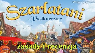 Szarlatani z Pasikurowic  gra planszowa  recenzja  zasady [upl. by Ytoc]