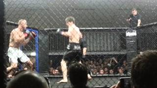 Kyle Parmley first XFC fight Saturday 24th Nov2012 [upl. by Dygert]