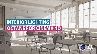 Interior Lighting in Octane for Cinema 4d [upl. by Phil]