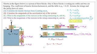 Newtons 2nd Law Hanging Blocks3 [upl. by Llenrad]