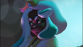 Pearlina Fusion  Splatoon 2 fanart speedpaint [upl. by Ellehcin]