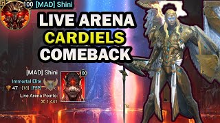 Carried By Cardiel Raging With Reddit  Live Arena I Raid Shadow Legends [upl. by Zeena687]