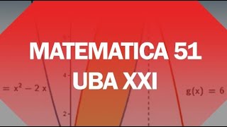 UNIDAD 01  INTERVALOS  MATEMATICA CBC UBA XXI [upl. by Chaffee]