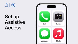 How to set up Assistive Access on your iPhone or iPad  Apple Support [upl. by Idolah426]