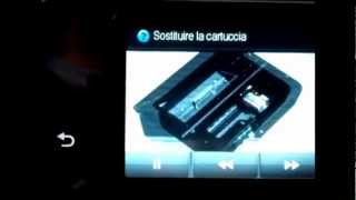 Sostituzione Cartucce HP Photosmart 5520  ink cartridges [upl. by Aray]