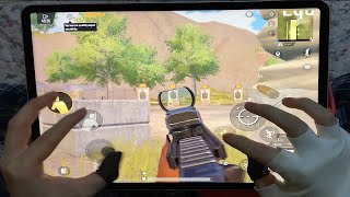 PUBG MOBILE RESOLUTE CONTROL 7 FINGERGYRO HANDCAM [upl. by Ailad970]