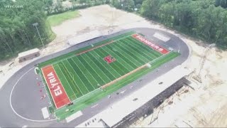 Exploring the new Ely Stadium in Elyria City Schools [upl. by Nnairrehs]