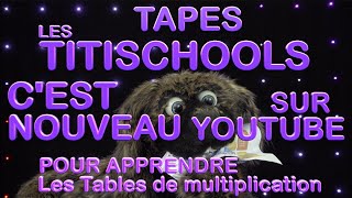 Tables de multiplication en chanson 2345678 et 9 en une seule fois [upl. by Nered]