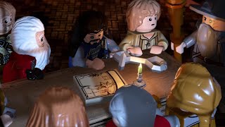 Thorin amp Company arrive at Bag End Lego The Hobbit [upl. by Sinoda]