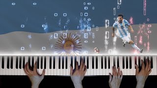 Hayya Hayya Piano Cover  World Cup 2022 All 32 Teams  Better Together Official Song Free Sheets [upl. by Yraillih]