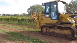 vineyard removal GMampL Kleinig cat 953D [upl. by Bates]