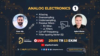 Analog Electronics  Pasif Filtreler  Aykut Ulusan  1 [upl. by Akihdar]