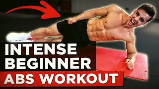 6 PACK ABS For Beginners You Can Do From Home [upl. by Nnairret]