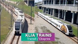 Kuala Lumpur International Airport Train  KLIA EkspresTransit Siemens Desiro [upl. by Stine]