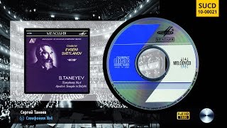 63 Taneyev  Symphony No 4 Svetlanov  Танеев  Симфония №4 Светланов [upl. by Chura]