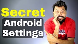 5 SECRET ANDROID SETTINGS YOU SHOULD TRY Hindi [upl. by Yrevi918]