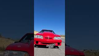 1993 Foxbody  bringbackthefoxbody foxbodysonly foxbodymafia foxbodymustangs [upl. by Nyletak]