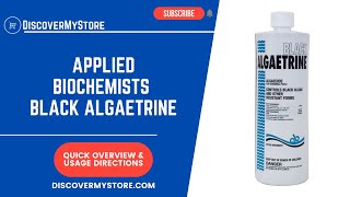 Applied Biochemists Black Algaetrine [upl. by Anoyi]