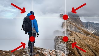 5 reglas de COMPOSICIÓN FOTOGRÁFICA APRENDE con ejemplos 📸 [upl. by Fishman]