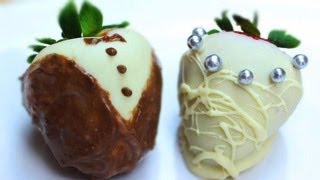 How To Decorate Chocolate Strawberries [upl. by Erdna870]