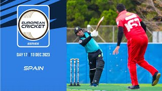 🔴 ECS Spain 2023  Day 17  T10 Live Cricket  European Cricket [upl. by Sairahcaz]