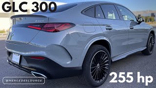 The 2025 Mercedes GLC 300 4MATIC Coupe is a sporty luxurious and all wheel drive compact SUV [upl. by Nivart]