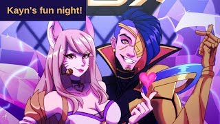 Kayns fun night Odyssey KDA  League of Legends Comic Dub [upl. by Hogan]