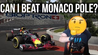 Can I Beat The Formula 1 Monaco GP Pole Time [upl. by Oynotna]