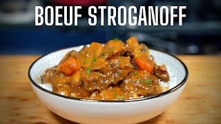 LE BOEUF STROGANOFF ULTIME  FOOD IS LOVE [upl. by Lletnuahs]