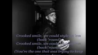 J Cole  Crooked Smile LyricsClean [upl. by Norek111]